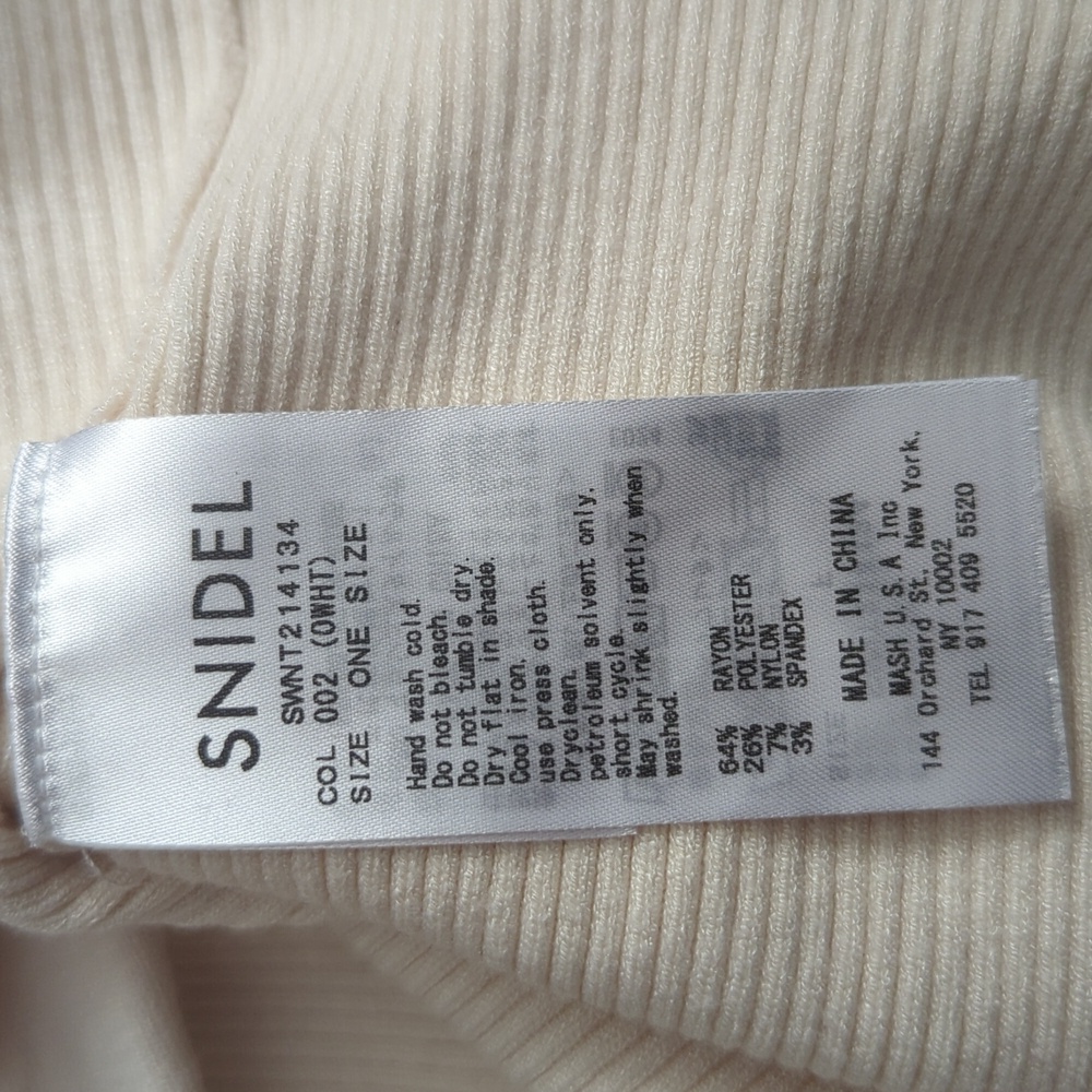 SNIDEL LS Ribbed Top - Picture 10 of 11